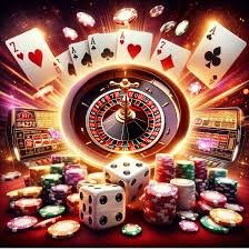 Tampilan mesin slot online dengan tema warna cerah dan grafis dinamis